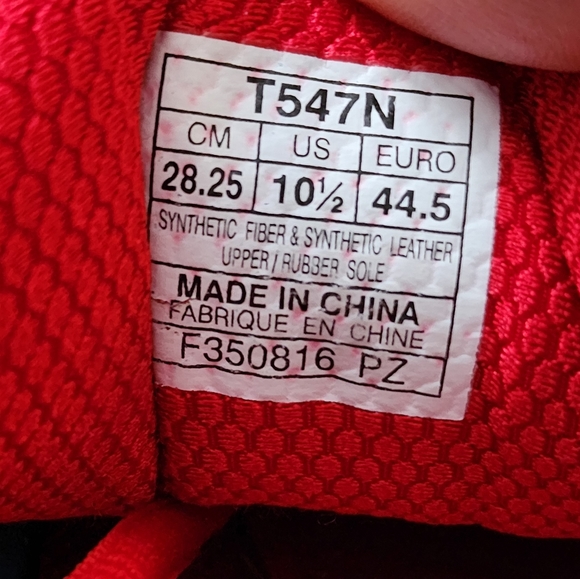 Asics Gel-kayano 22 Mens Blue, Red, White Size 10.5 - Picture 7 of 7